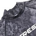 Camouflage Rashguard Shirt Man Short Sleeve