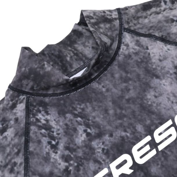 Camouflage Rashguard Shirt Man Short Sleeve