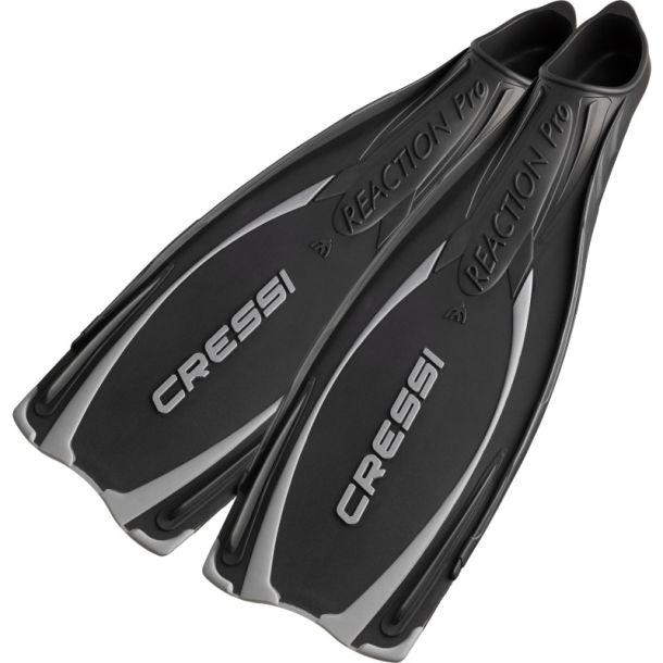 Cressi Reaction Pro finner sort / s�lv