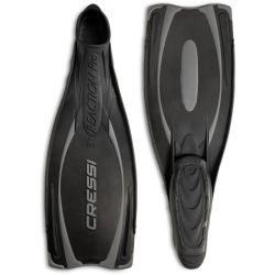 Cressi Reaction Pro finner sort / s�lv