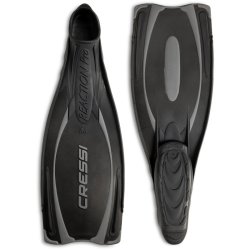 Cressi Reaction Pro finner sort / s�lv