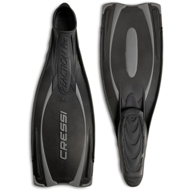 Cressi Reaction Pro finner sort / s�lv