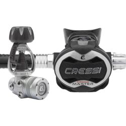 Cressi T10-SC Cromo + Master regulator