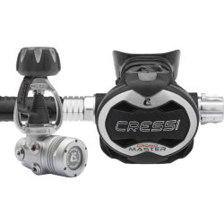 Cressi T10-SC Cromo + Master regulator