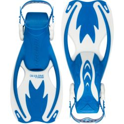 Cressi Rocks Kid finner bl� / hvid