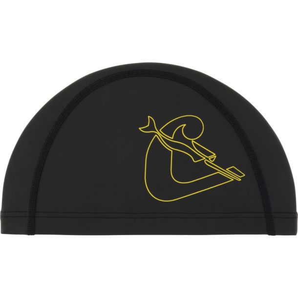 Senna Swim Cap Black / Yellow