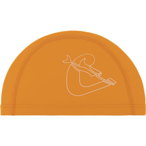 Senna Swim Cap Orange / White