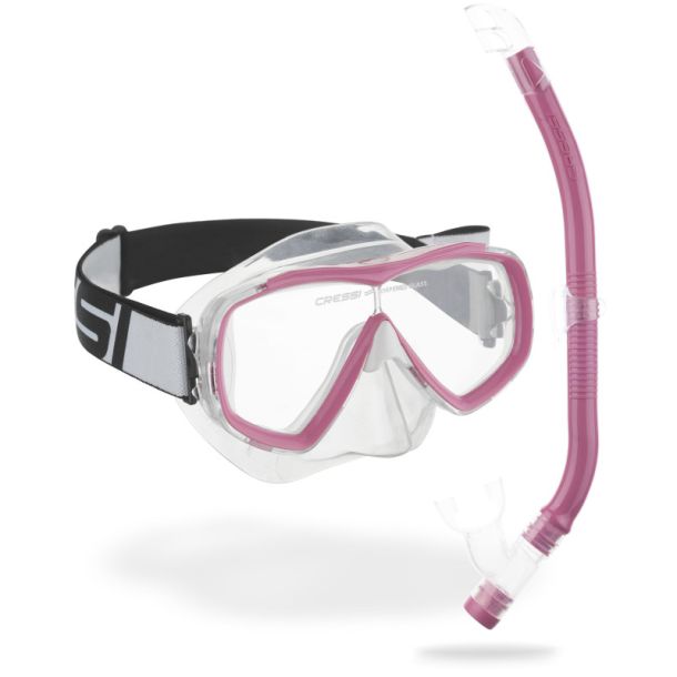 Cressi Estrella + Top snorkel combo