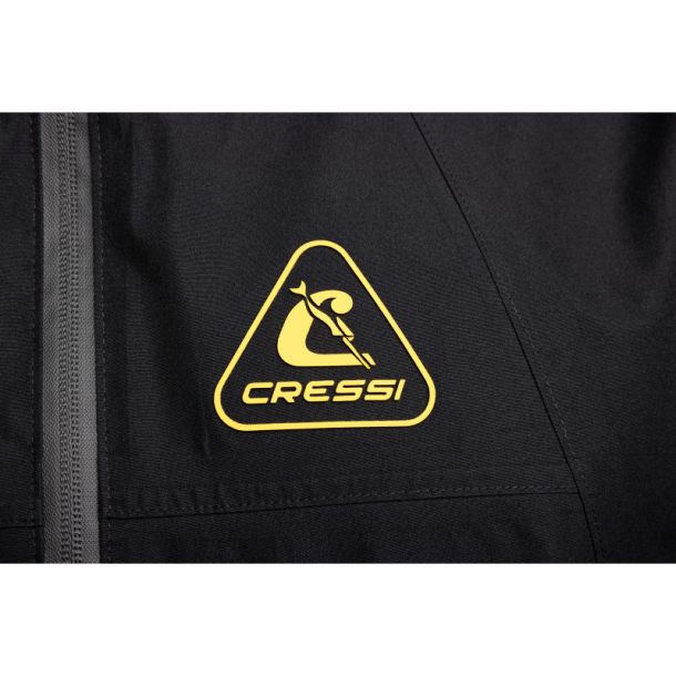 Cressi 1946 Shell Jacket Black / Yellow