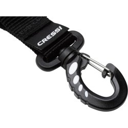 Cressi Spiral lanyard med clip snap