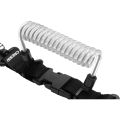 Spiral Laynyard With Clip Snap