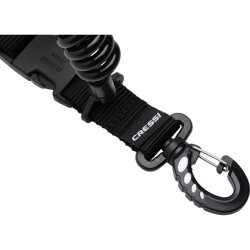 Cressi Spiral lanyard med ring