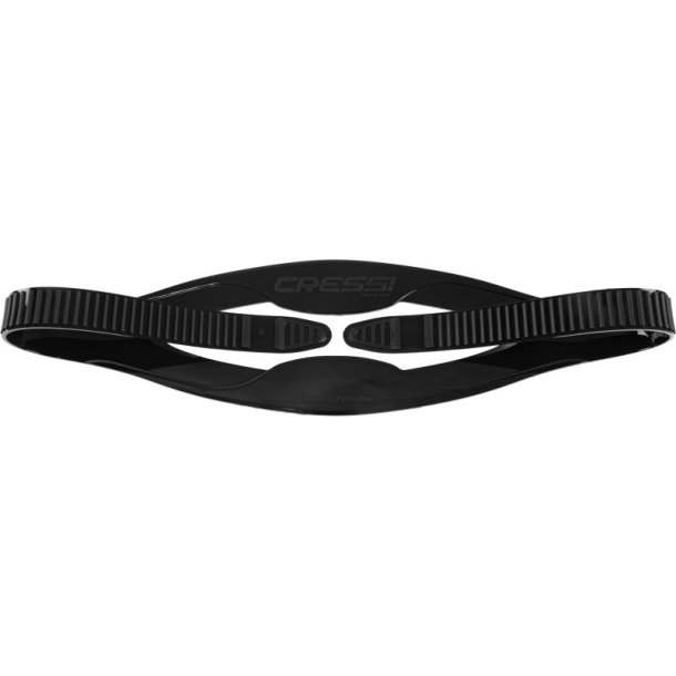 Cressi Silikonestrop til masker sort