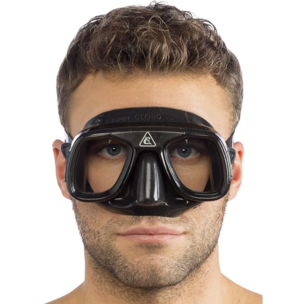 Cressi Superocchio maske sort