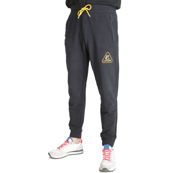 Cressi 1946 Sweatpants Black / Yellow