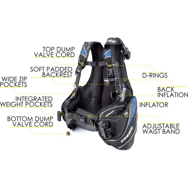 Cressi Travelight B.C.D.