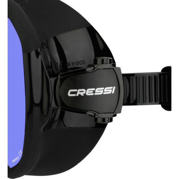 Cressi Z2 maske sort / gul / bl� glas