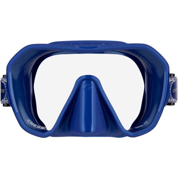 Cressi Z2 maske bl� metal