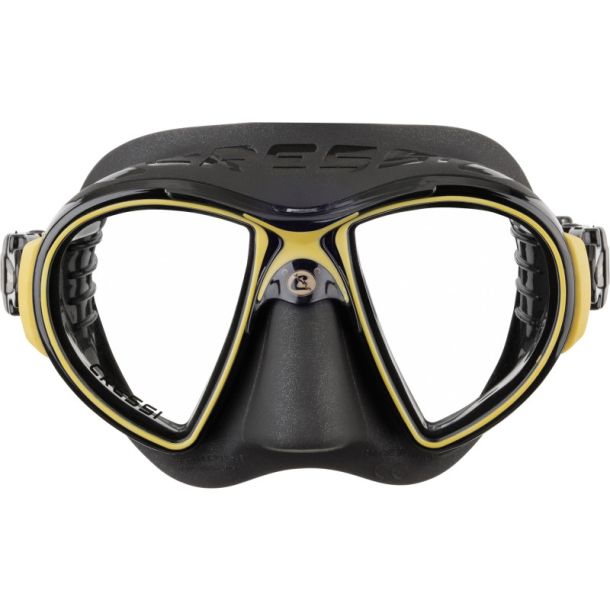 Cressi Zeus maske sort / guld