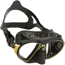 Cressi Zeus dykkermaske sort / guld