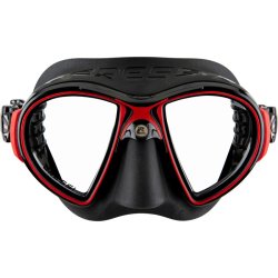 Cressi Zeus dykkermaske sort / r�d
