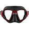Cressi Zeus maske sort / r�d