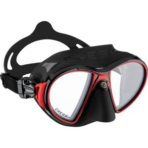 Cressi Zeus maske sort / r�d
