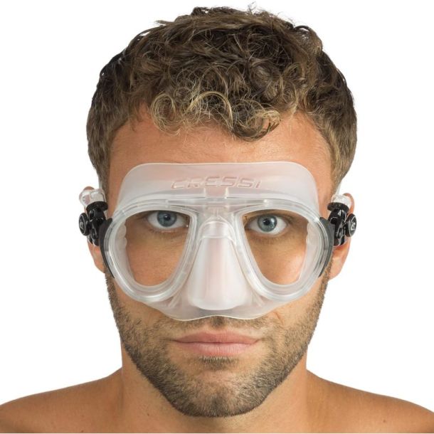 Cressi Calibro maske klar / sort