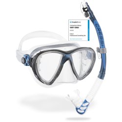 Cressi Big Eyes Evolution + Alpha Ultra Dry snorkel combo
