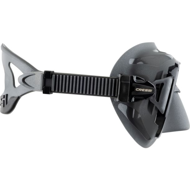 Cressi Zeus maske m�rkegr� / sort