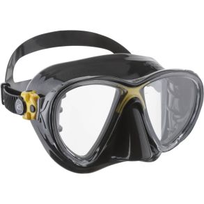 Cressi Big Eyes Evolution maske klar / svart / gul
