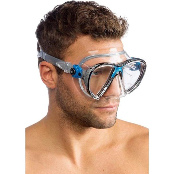 Cressi Big Eyes Evolution Crystal maske crystal / bl�