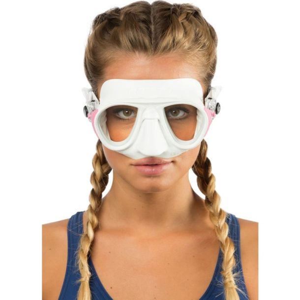 Cressi Calibro maske hvid / pink