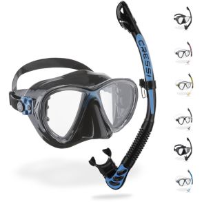 Big Eyes Evolution + Alpha Ultra Dry Snorkel Combo