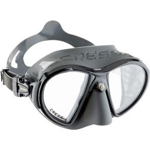 Cressi Zeus maske m�rkegr� / sort