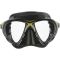 Cressi Big Eyes Evolution maske klar / sort / gul