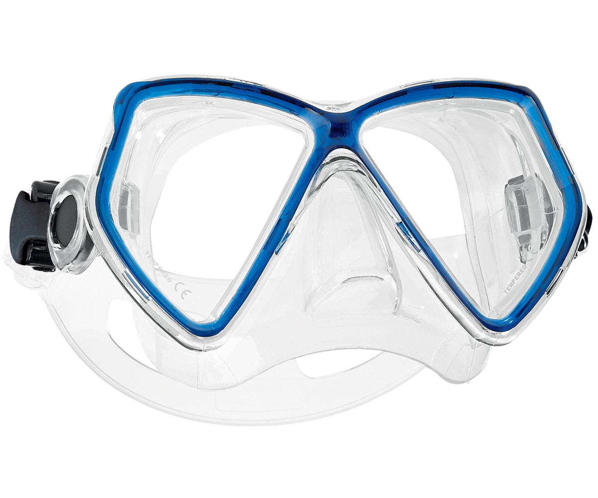 Scubapro dykkermaske Mini Vu 8-14 år blå thumbnail