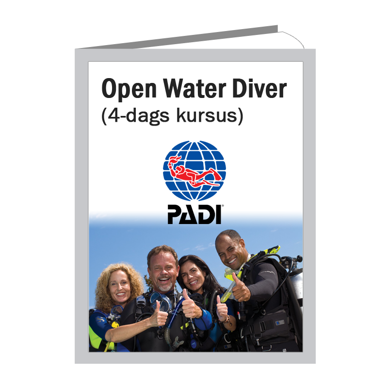 PADI Open Water Dykkerkursus (4 dags) thumbnail