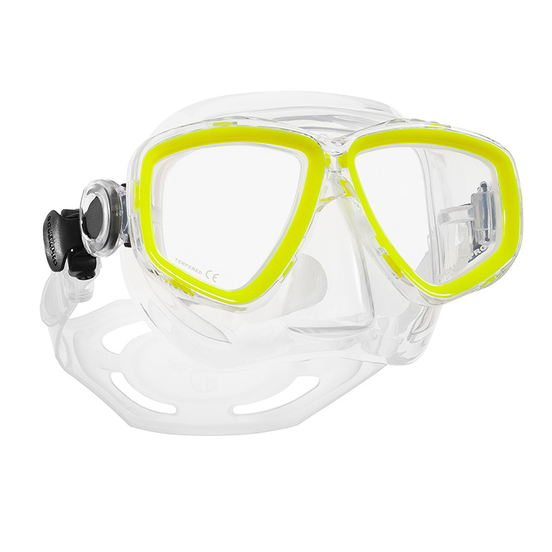 Scubapro dykkermaske Ecco 12-15 år gul thumbnail