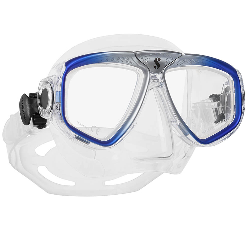 Scubapro dykkermaske Zoom EVO blå/klar thumbnail