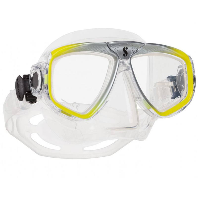 Scubapro dykkermaske Zoom EVO gul/sølv thumbnail