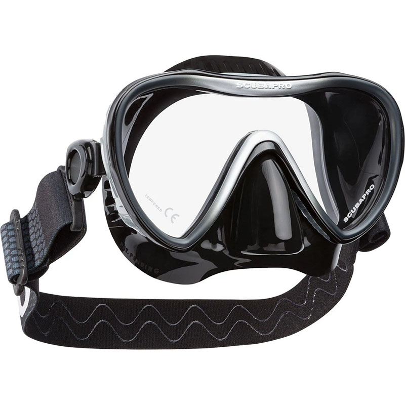 Se Scubapro dykkermaske Synergy 2 sort/sølv hos Diving 2000